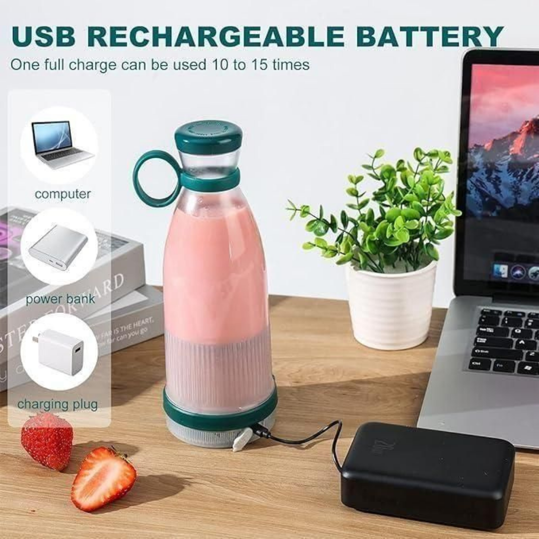 Bottle Shaped - Portable Mini Juice Blender