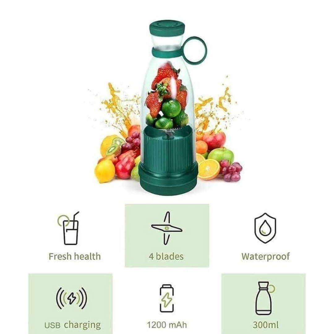 Bottle Shaped - Portable Mini Juice Blender