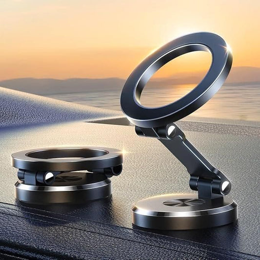 Compact and Hands-Free Vacuum Suction Magnetic Bracket